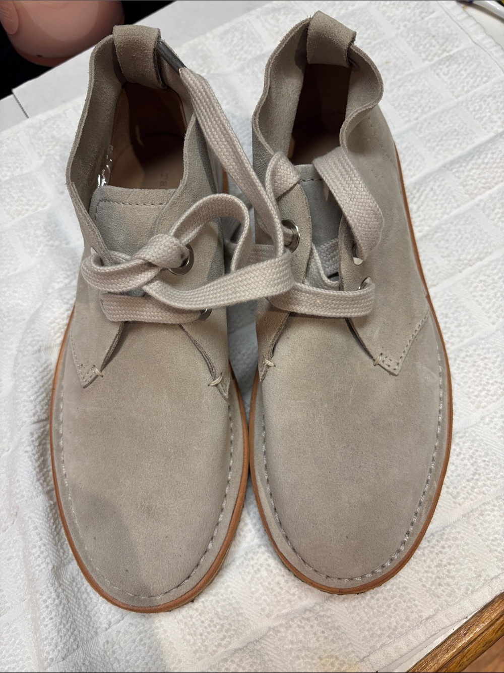 Rag & Bone Suede lace up boots